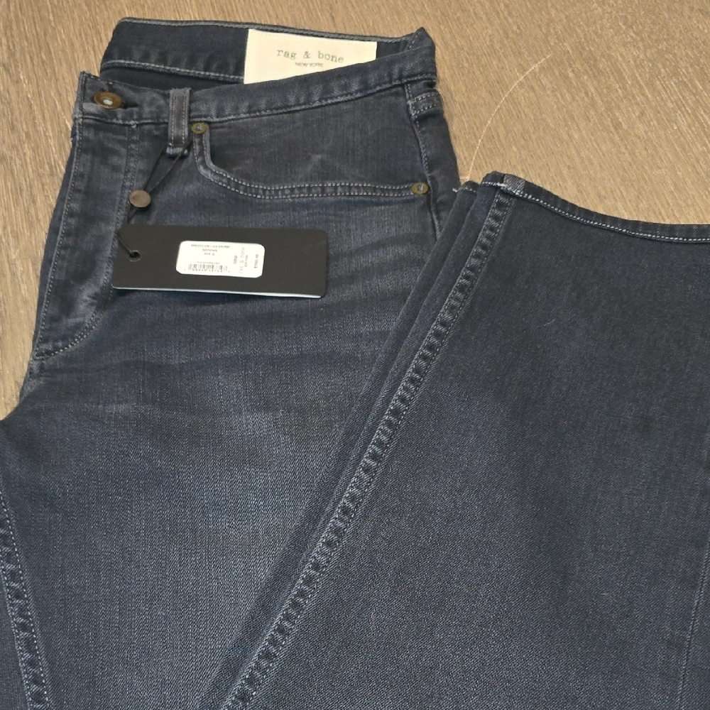 Rag & Bone Blue Slim Jeans with Vintage Appeal